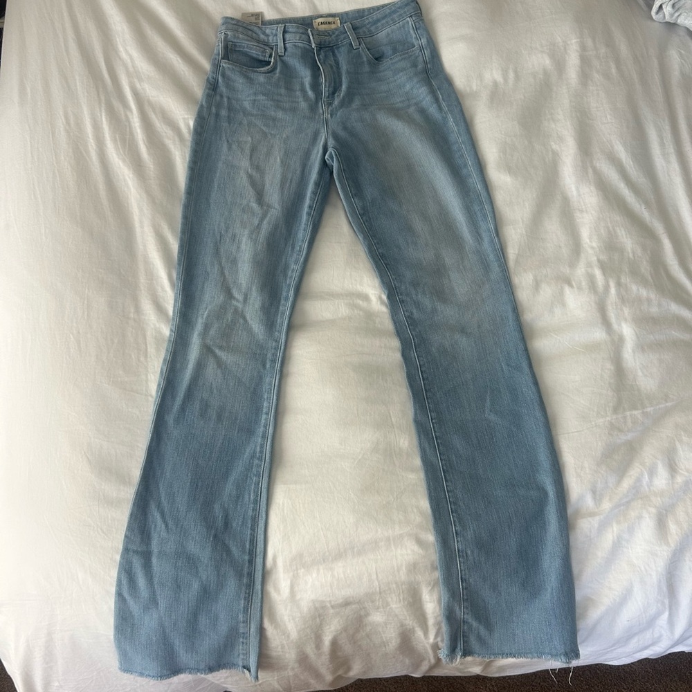 L'AGENCE slight flare Jeans